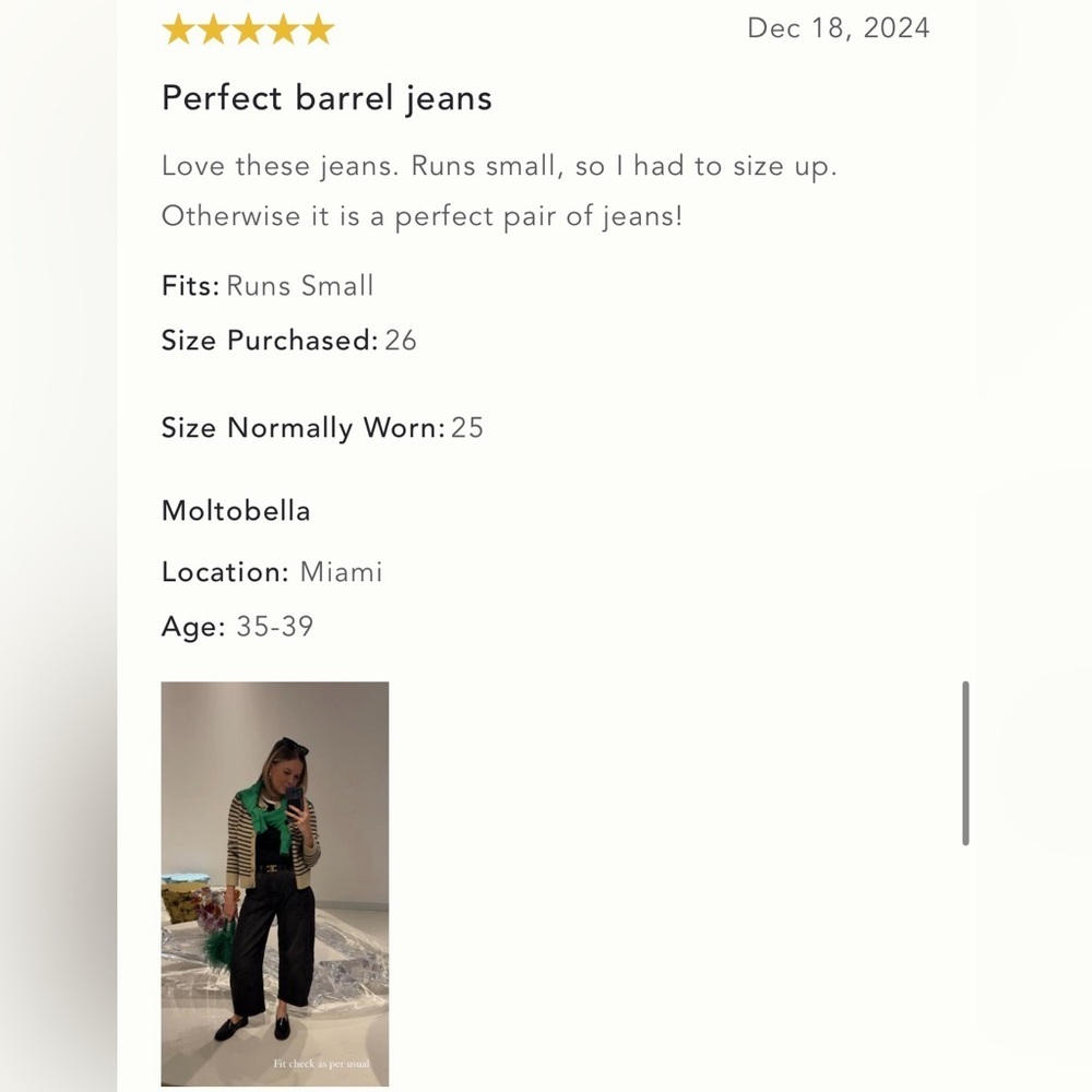NWT Size 29 - The Kenna Mid-Rise Heritage Barrel Jeans by Pilcro Black - Picture 11 of 16